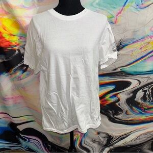 True Religion White Cotton T-Shirt